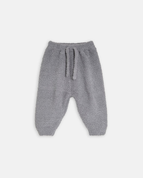 Blue Grey Lounge Pants by 7AM Enfant