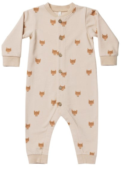 Cool Cat Button Jumpsuit by Rylee and Cru