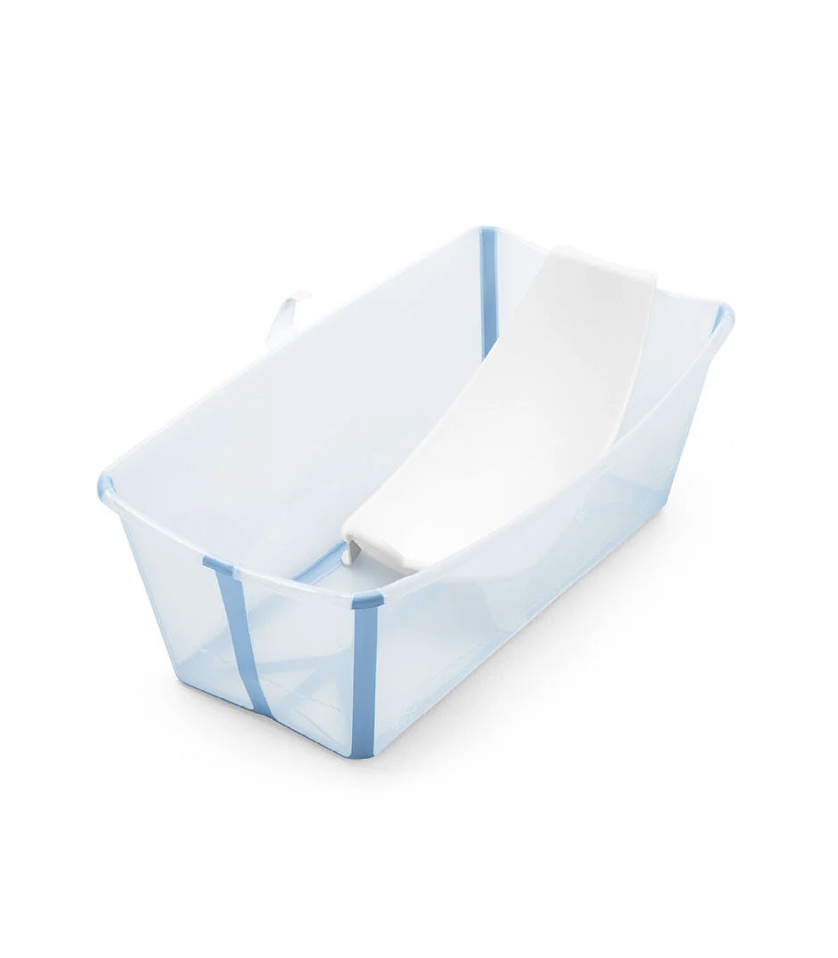 stokke flexi bath newborn support Stokke Flexi Bath Bundle Ocean Blue