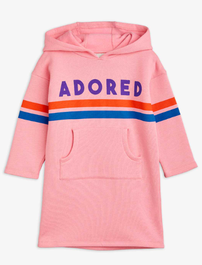 pink dress hoodie Yours Women's Plus Size Pink Diamante Embellished 'Love' Hoodie Dress Size 16