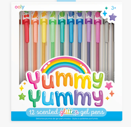 Yummy yummy scented glitter gel pens by ooly