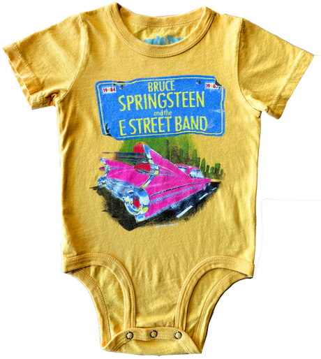 Bruce Springsteen Onesie by Rowdy Sprout