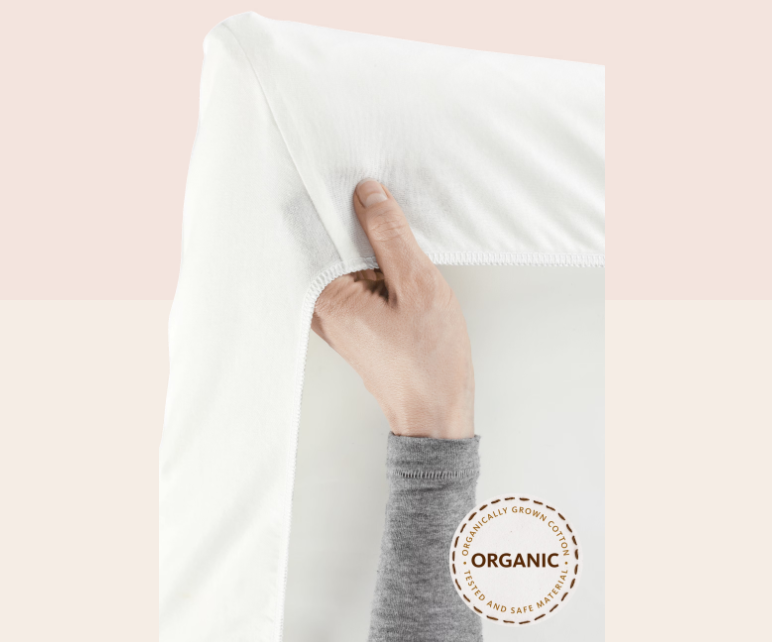 Travel Crib Light Fitted Sheet – Babesta - Main Image