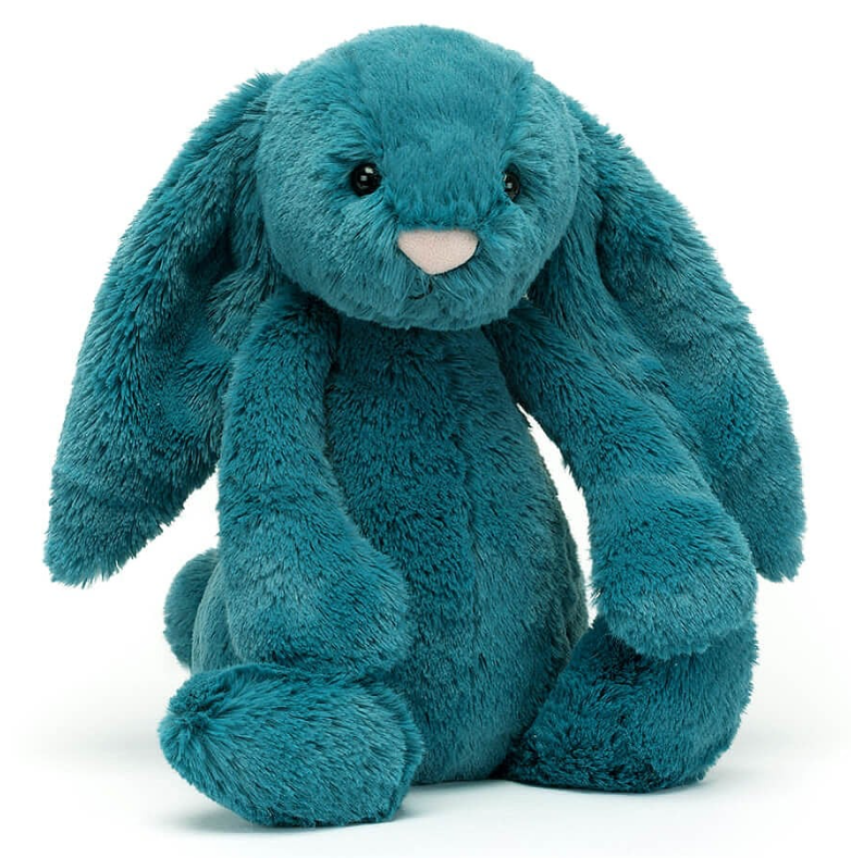 ぬいぐるみ  MediumBashfulMineral Blue Bunny Bashful Mineral Blue Bunny – Babesta