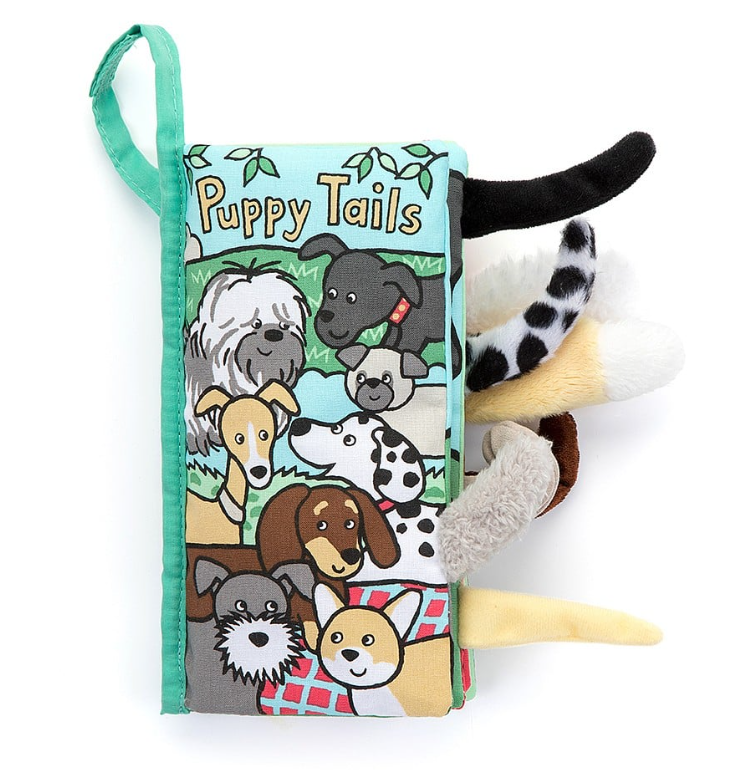Jellycat Puppy Tails book