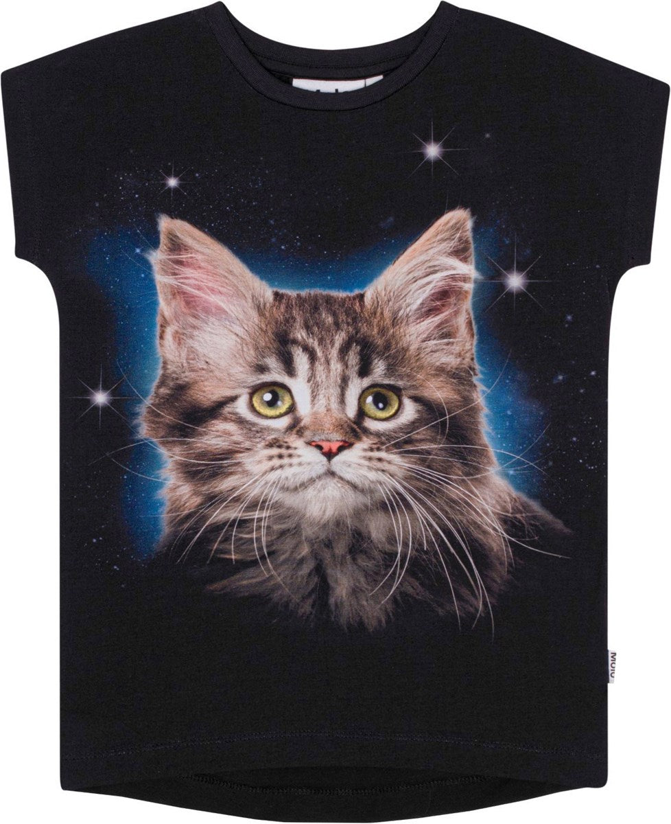 Ragnhilde Space Cat tshirt by Molo