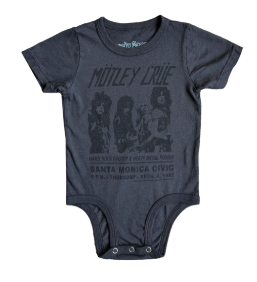 Motley crue fashion baby onesie