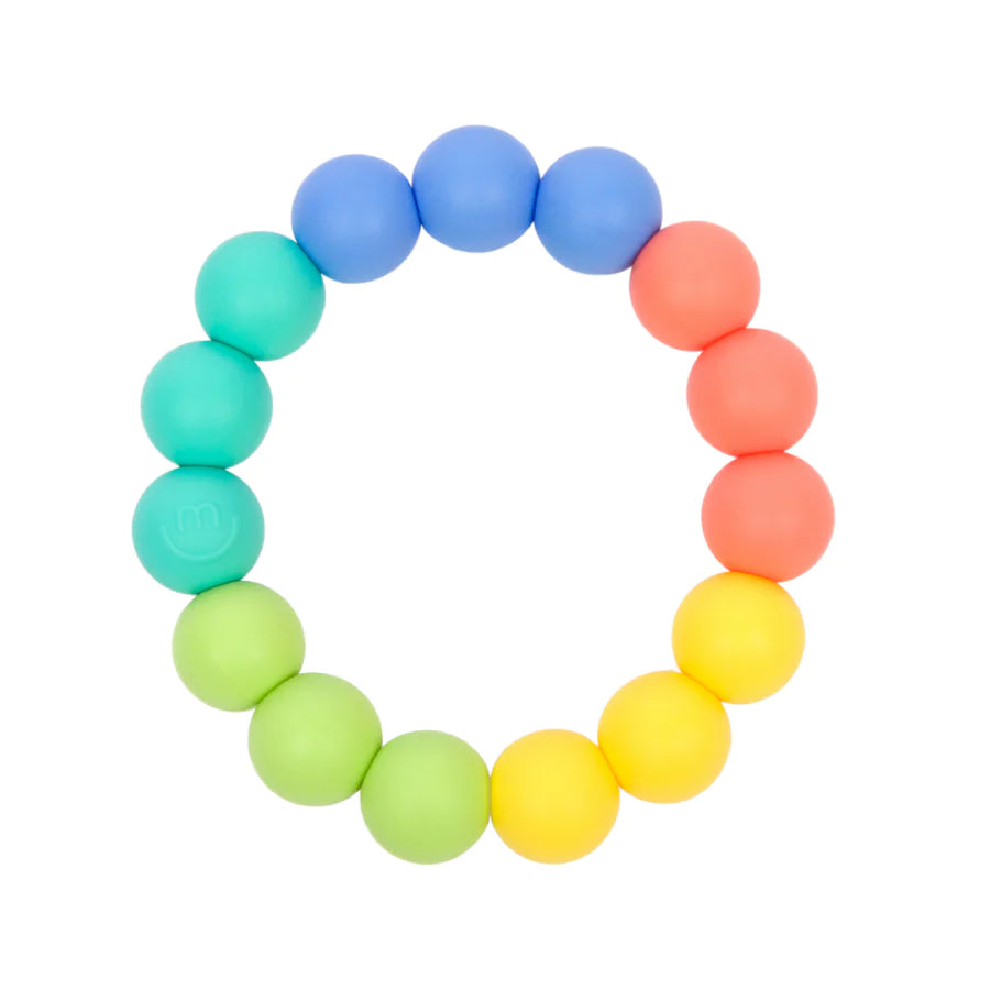 Rainbow Ring Teether by More Peas