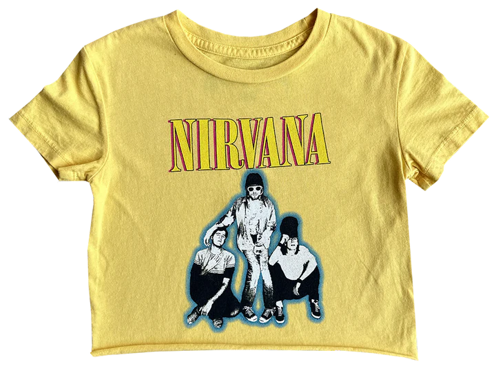 Nirvana NQC Tee by Rowdy Sprout