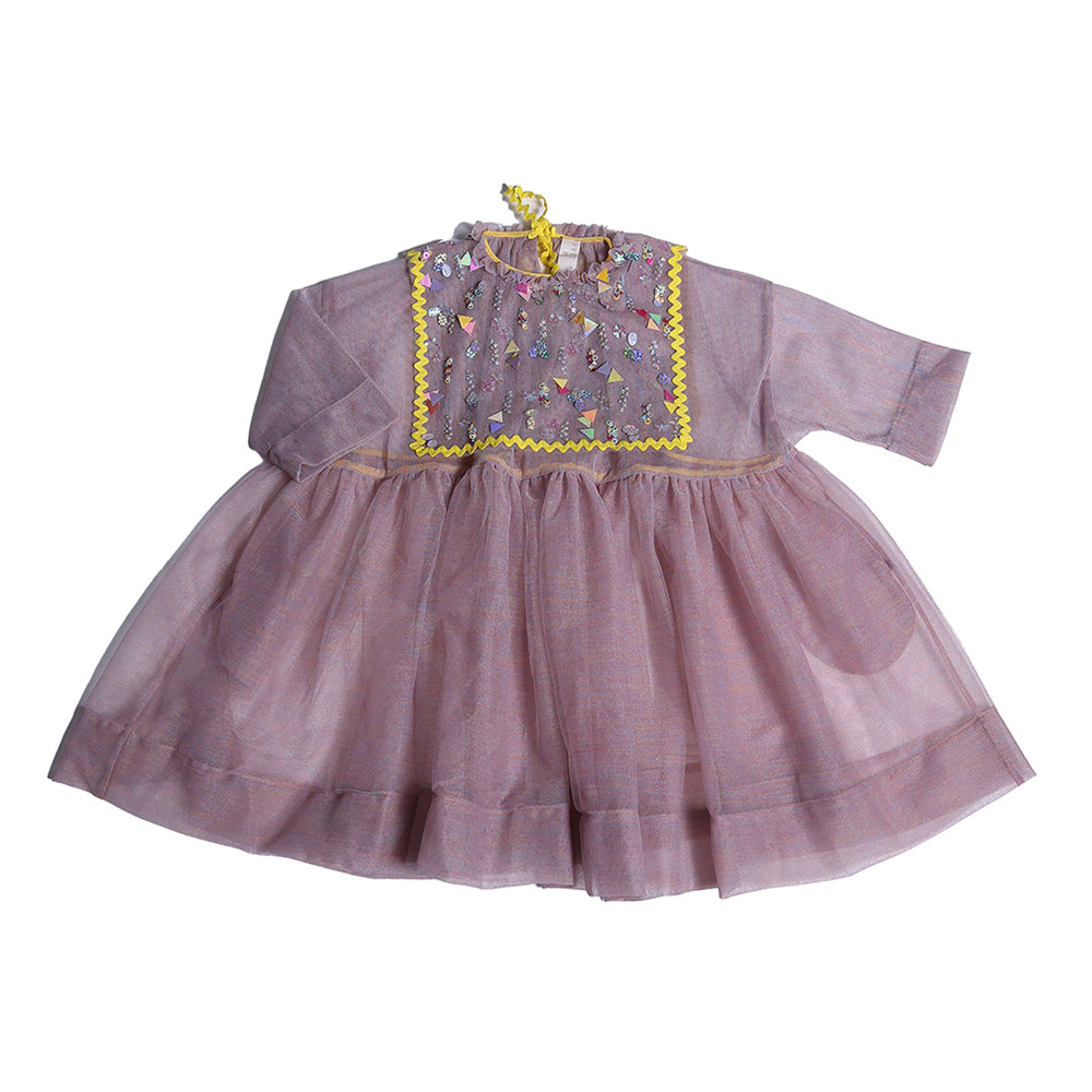 Sailor Collar Smock Dress 3-4 Years