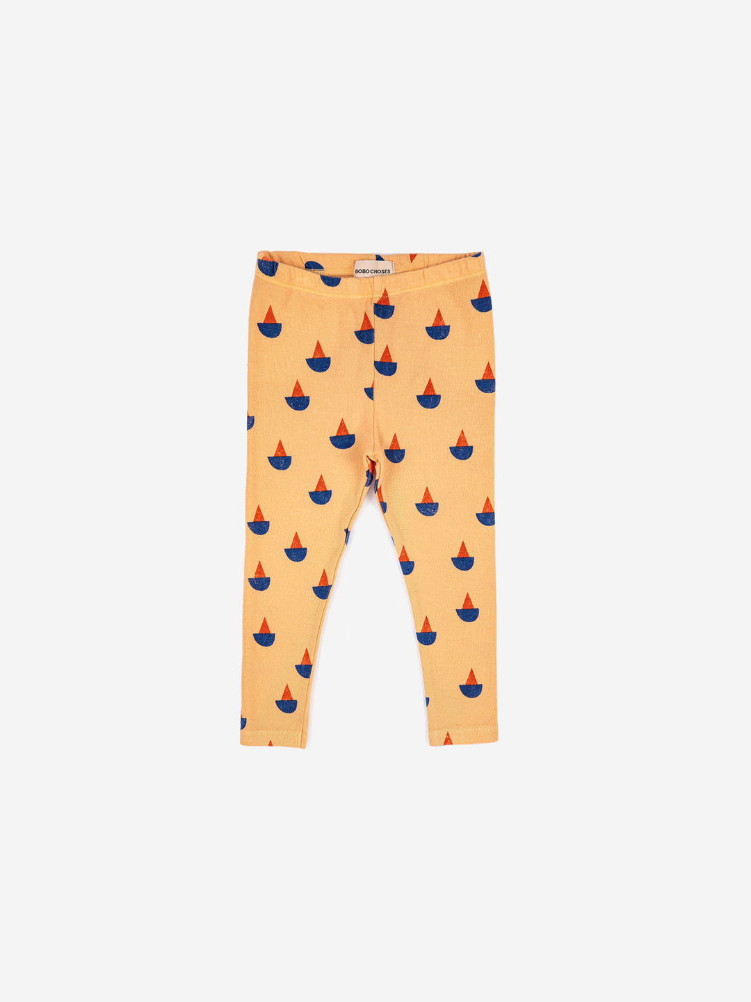 Sail Boat All Over Leggings by Bobo Choses