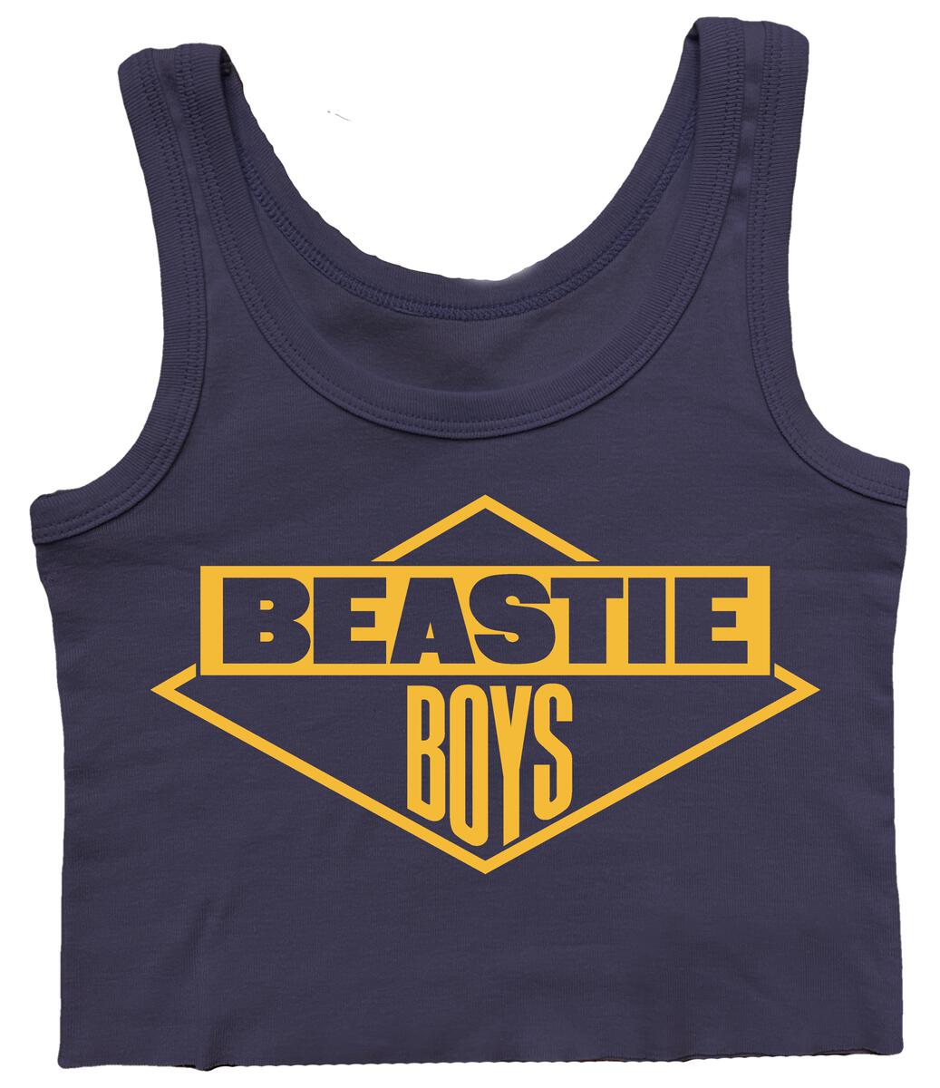 Beastie Boys Crop Tee by Rowdy Sprout
