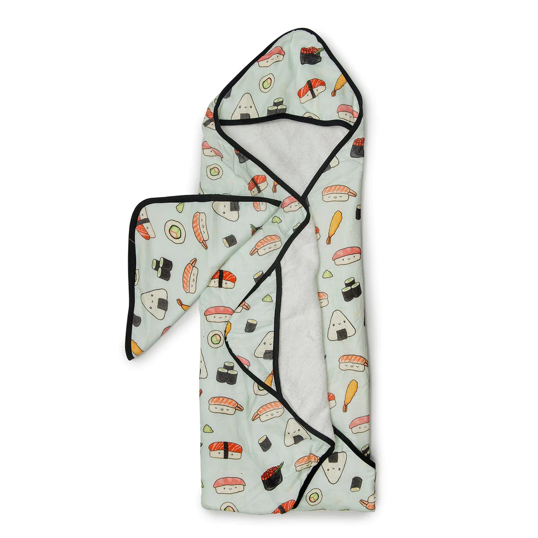 Sushi Hooded Towel Set by Loulou Lollipop