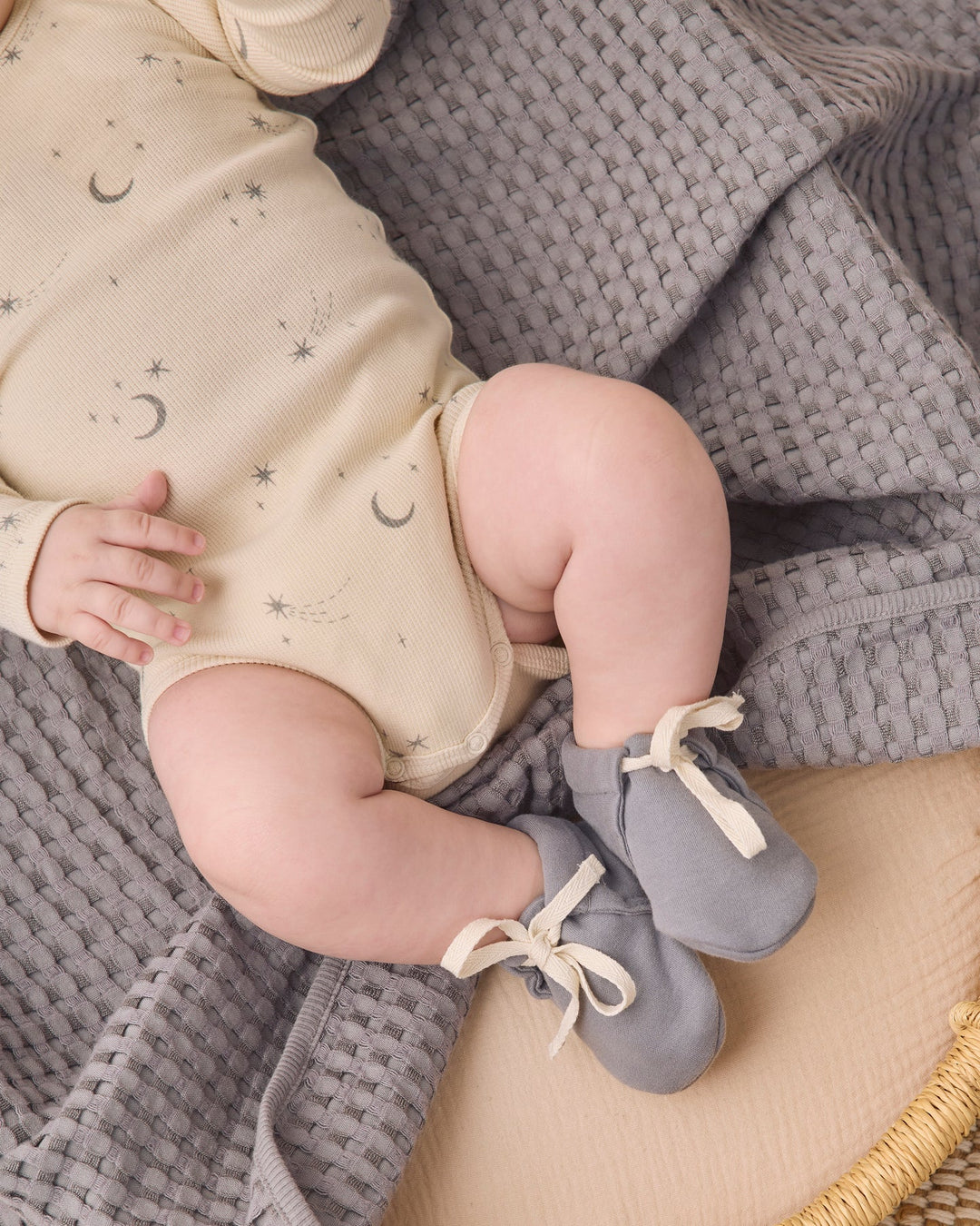 baby wearing essentials from their layette