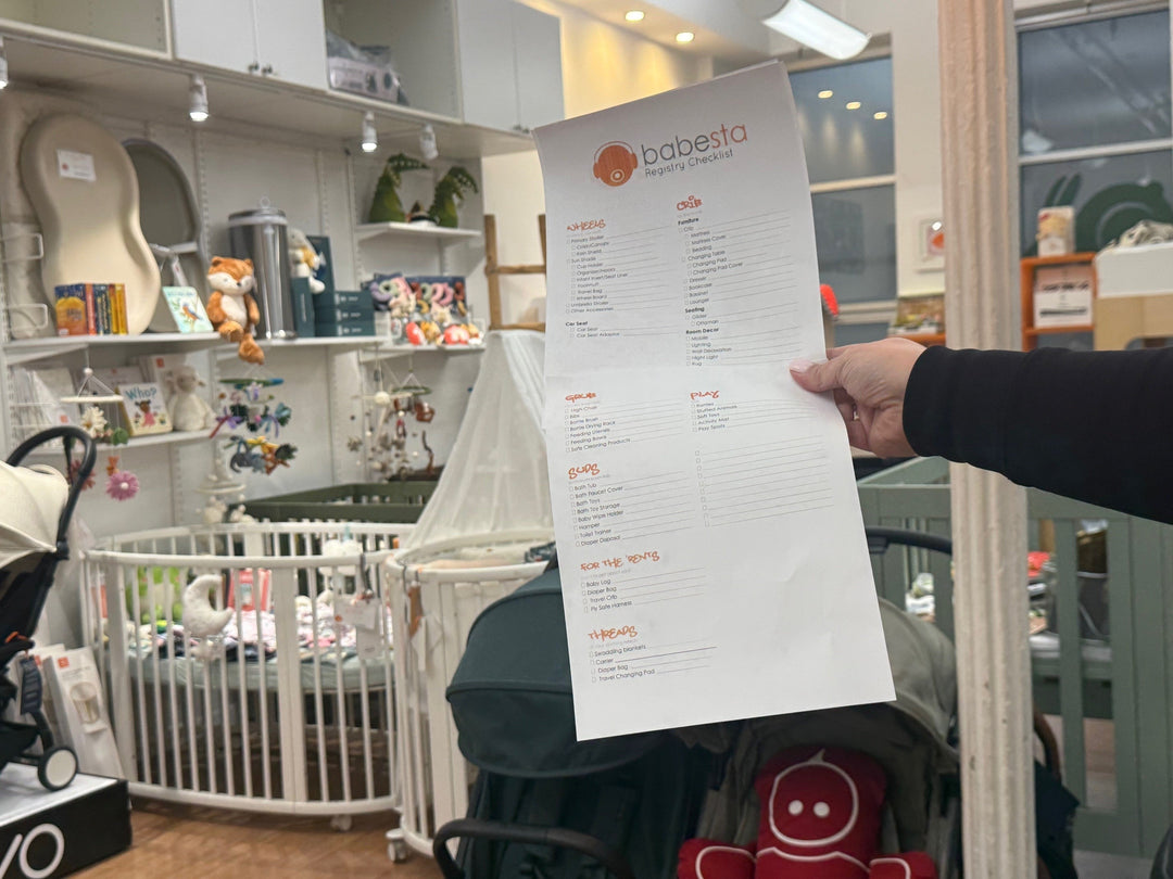 baby gear timeline registry