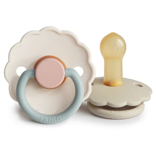 Babesta FRIGG Daisy Natural Pacifier 2-Pack 6-18M 