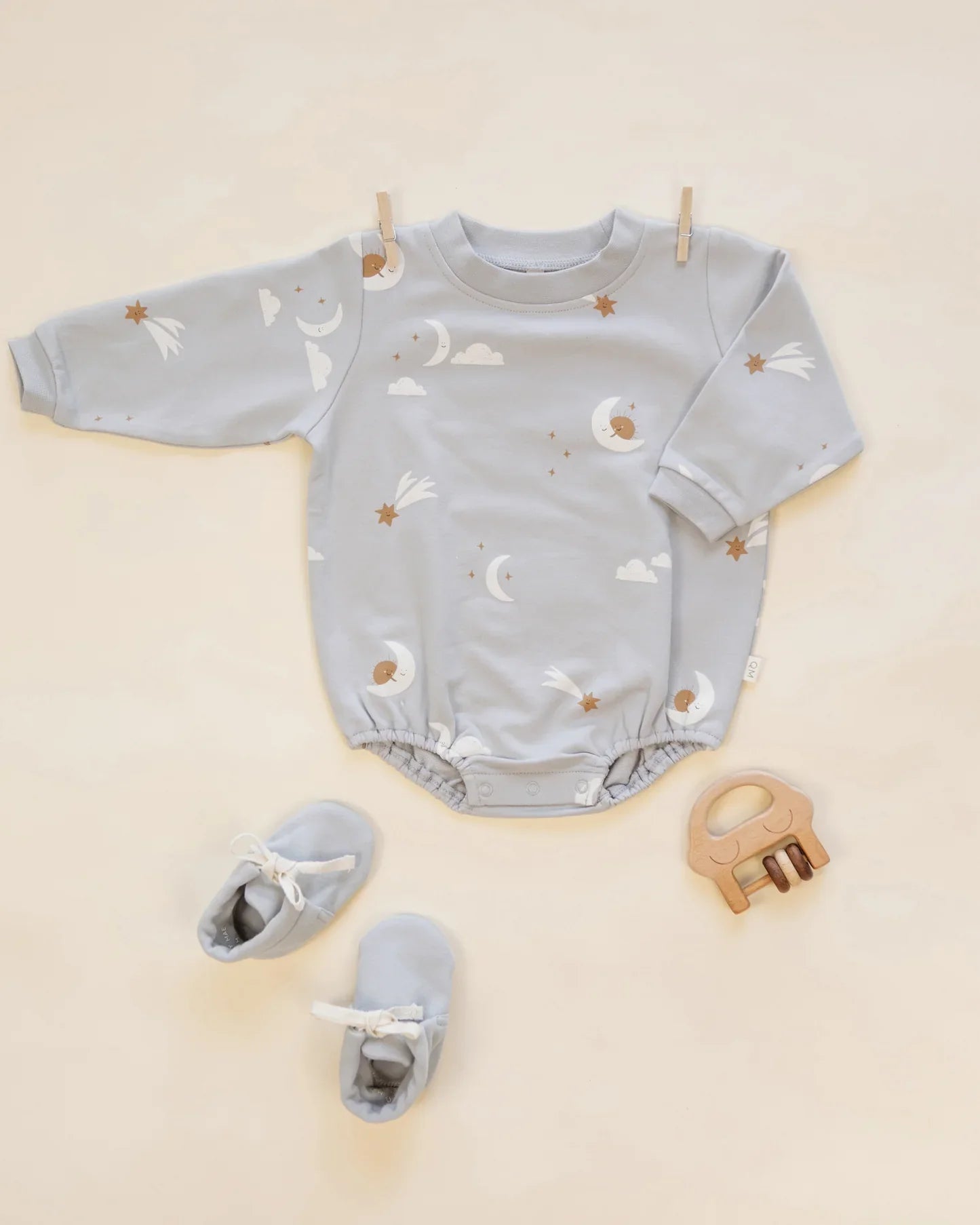 Babesta Quincy Mae Baby Booties Cloud