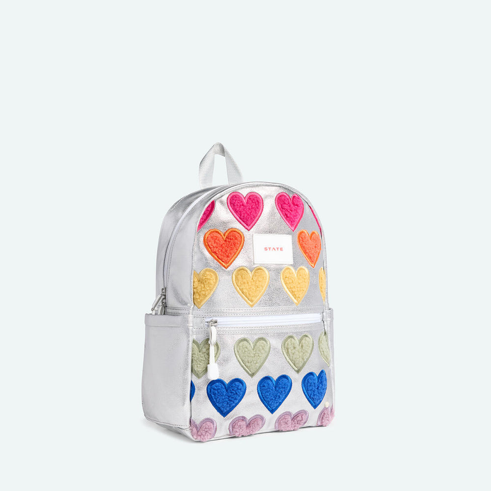 Kane Kids Mini Travel Backpack Fuzzy Hearts