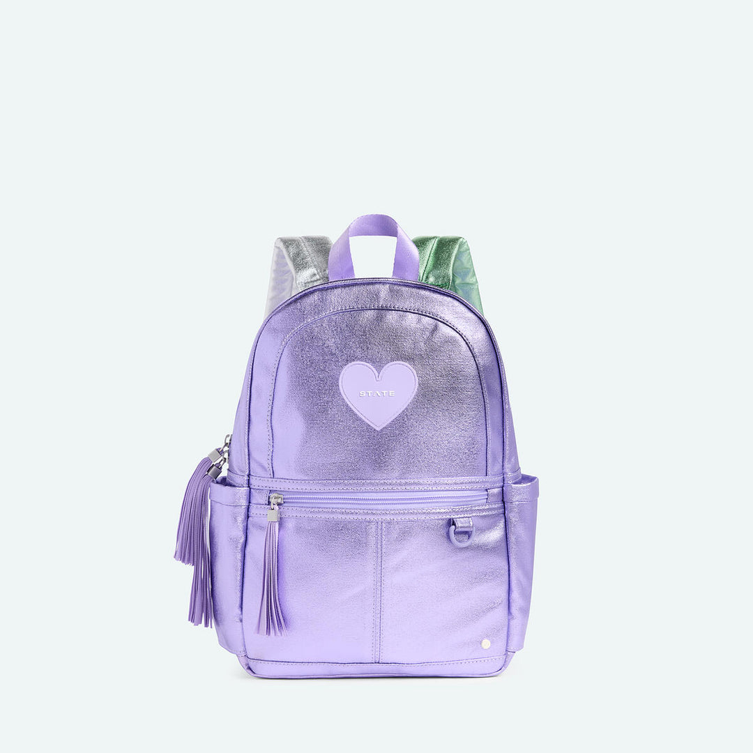 baggy lilac mini backpack Kane Kids Mini Travel Backpack Lilac – Babesta