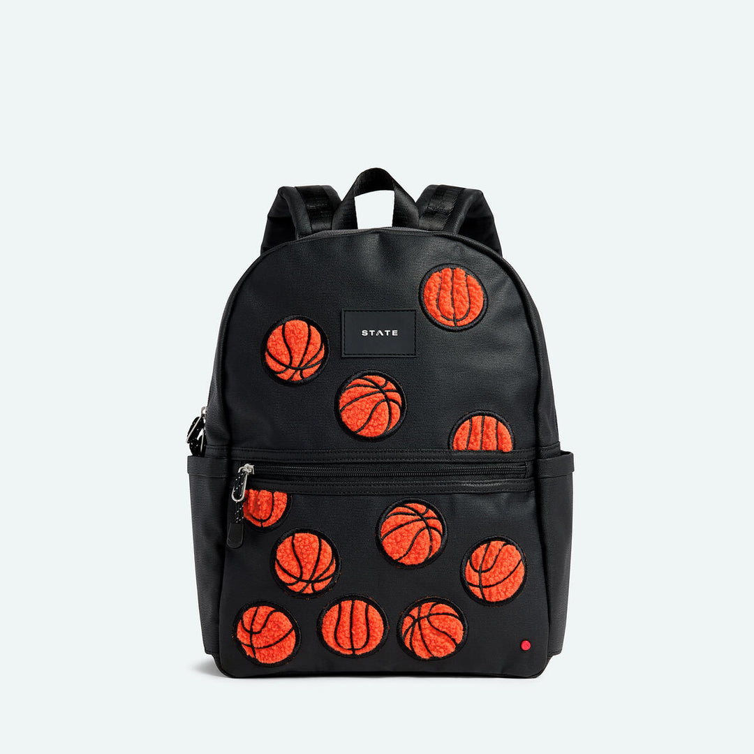 Kane Kids Travel Backpack Fuzzy Basketball by State Bags