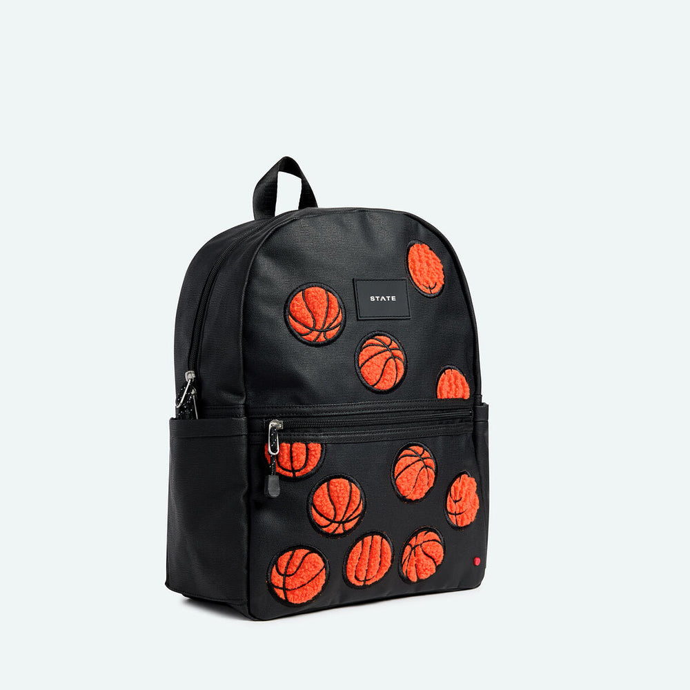 Kane Kids Travel Backpack Fuzzy Basketball by State Bags