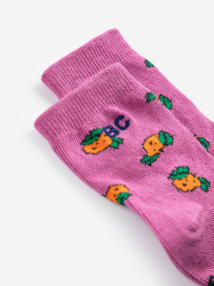 Tangerine Short Socks Kids
