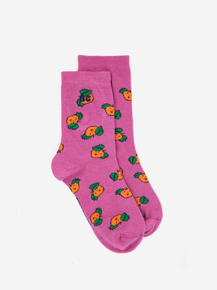 Tangerine Short Socks Kids