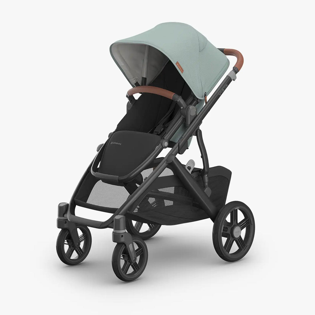 uppababy vista bassinet lenght and width VISTA V3 With Bassinet VARIOUS COLOURS Stone Blue/Silver (Callum)