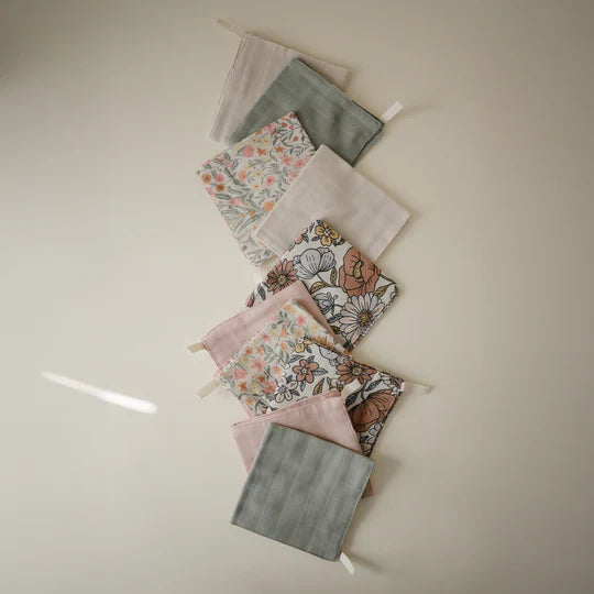 Muslin Cotton Washcloth 5-Pack