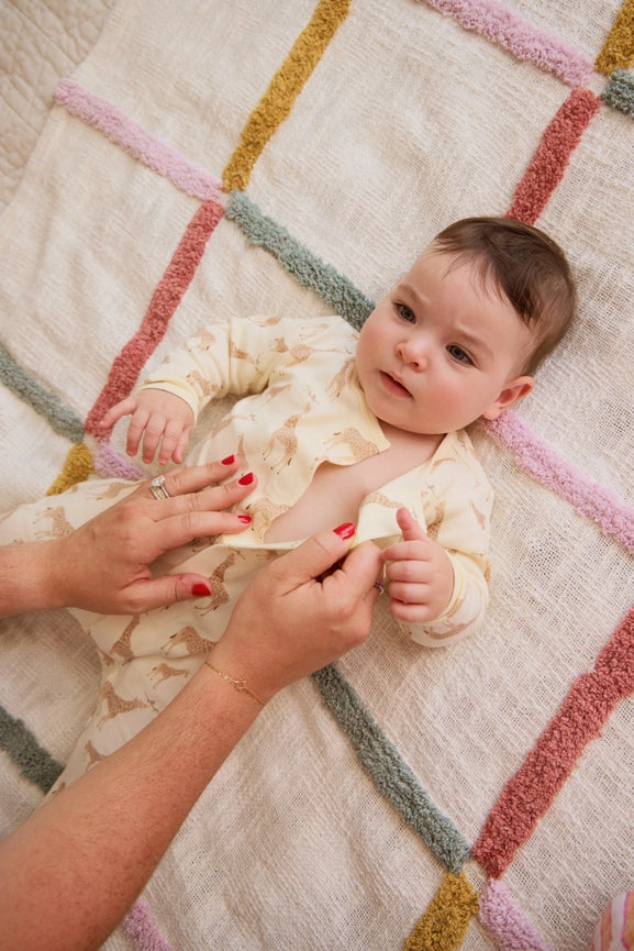 Giraffe Organic Magnetic Footie by Magnetic me