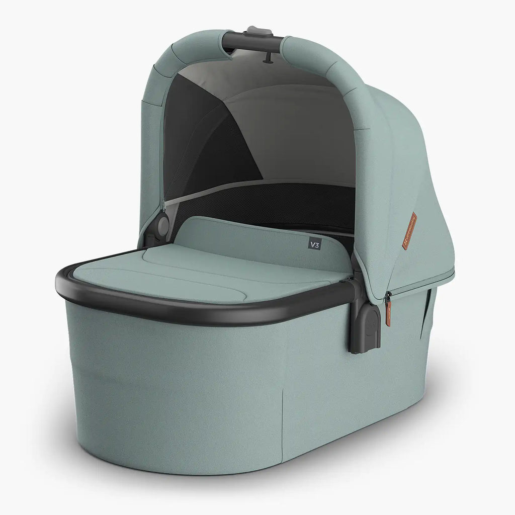 uppababy vista bassinet and seat UPPAbaby Bassinet V3 Julian (Dusty Blue Mélange