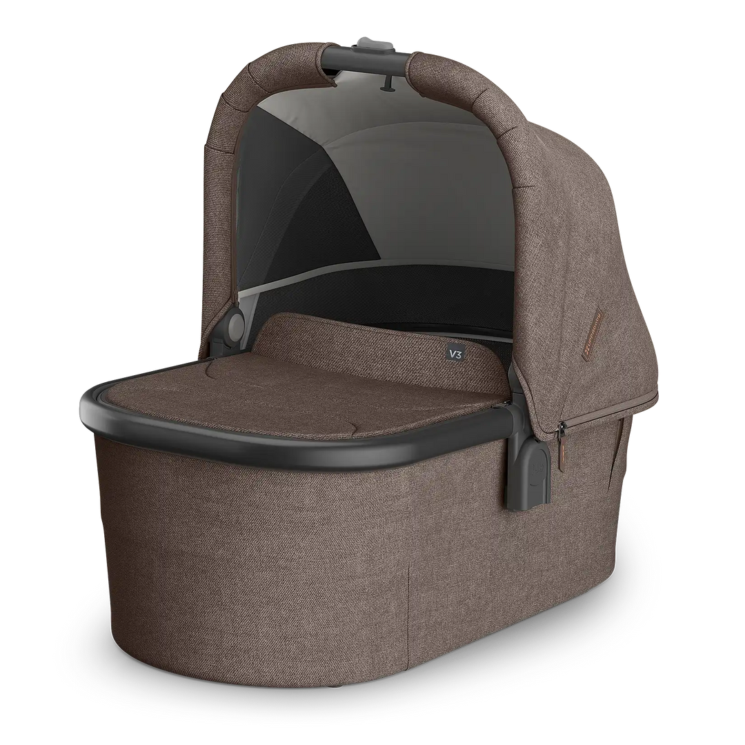 uppababy vista bassinet size UPPAbaby Bassinet V3 Julian (Dusty Blue Mélange