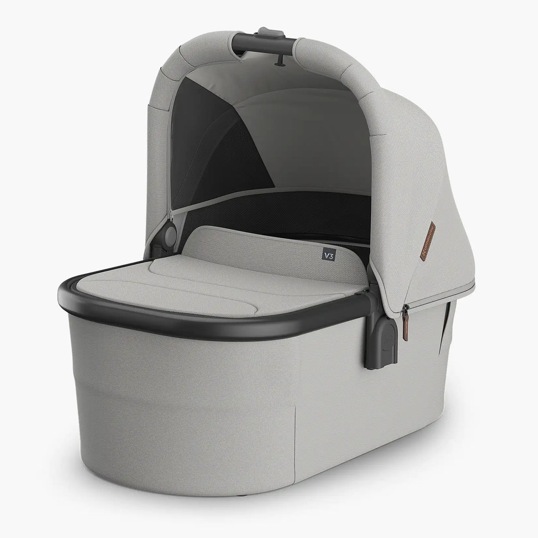 uppababy vista plastic cover UPPAbaby Bassinet V3 Julian (Dusty Blue Mélange