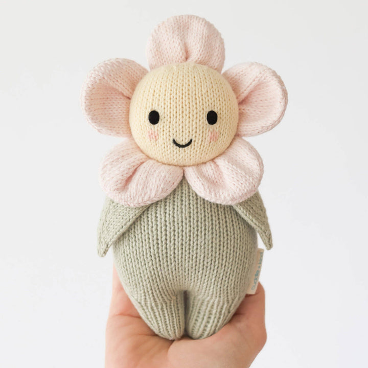 Baby Daisy Blush Pink Knitted Toy