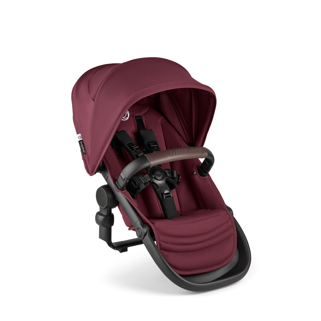 black and red stroller with car seat Bugaboo Kangaroo Double Complete – Babesta