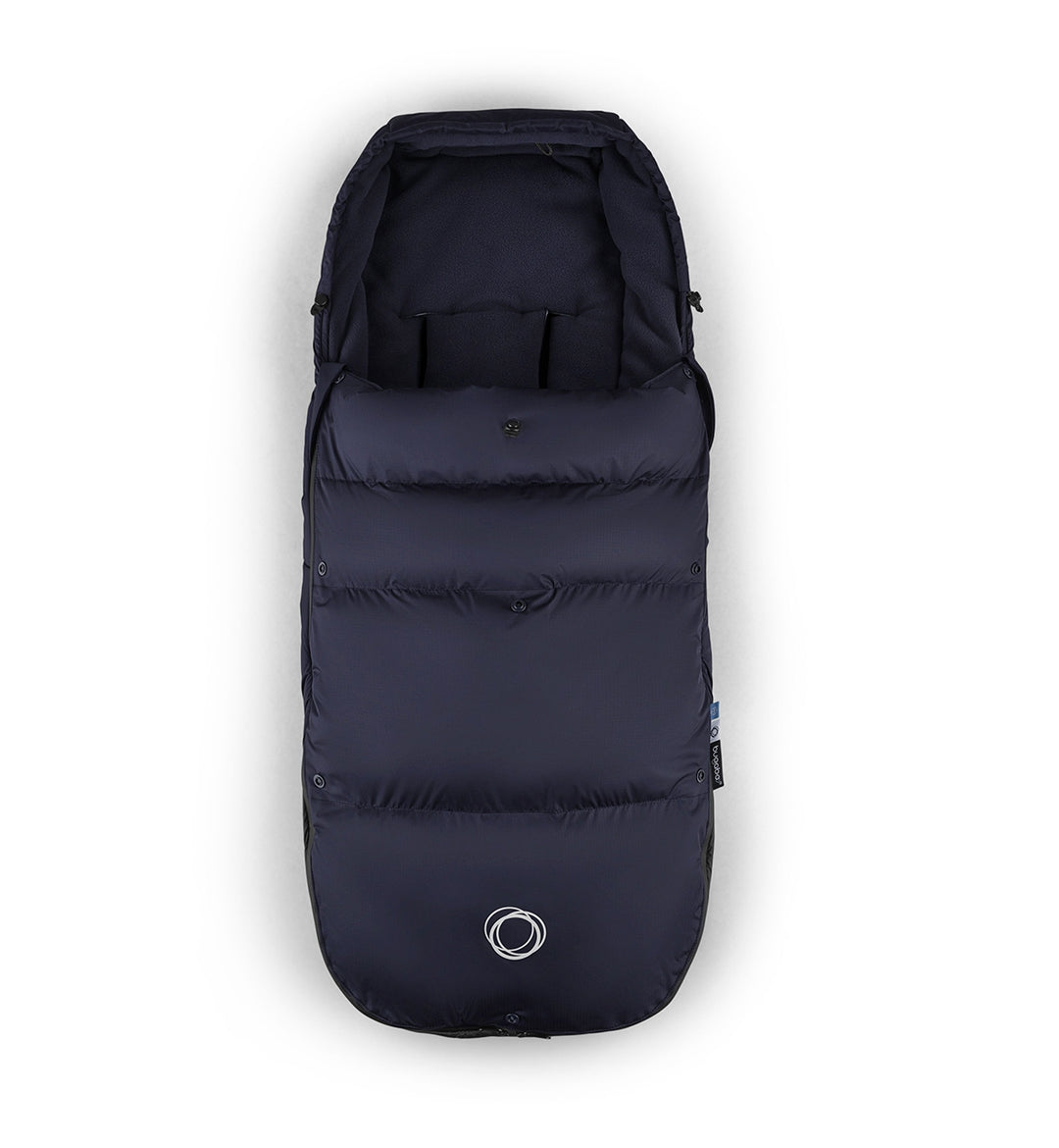 Navy baby stroller footmuff  by Bugaboo