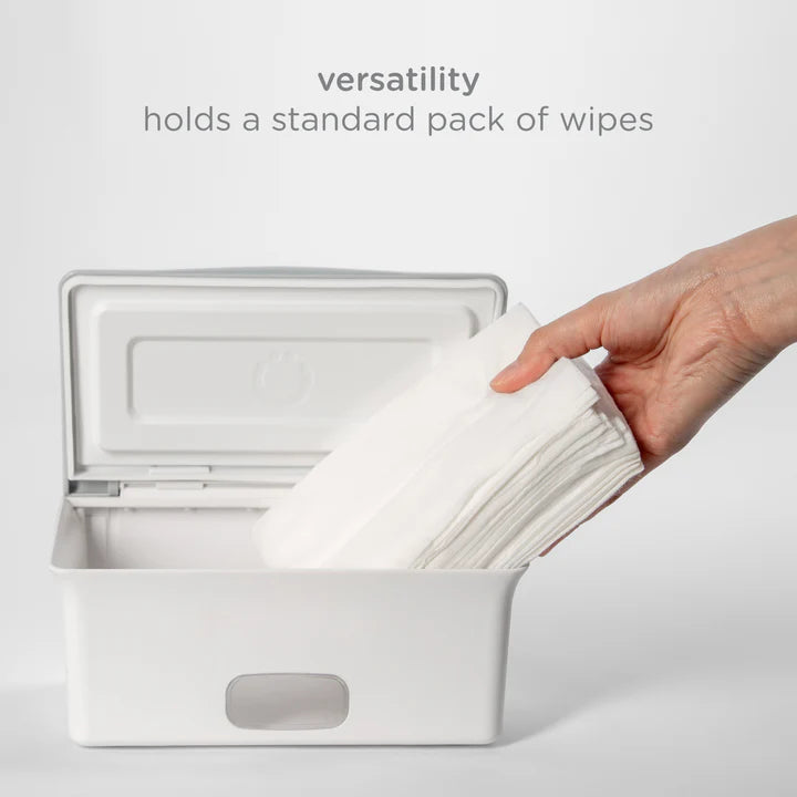 White Wipes Dispenser by Ubbi