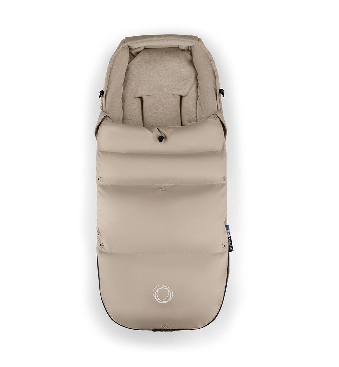 Beige baby stroller footmuff  by Bugaboo