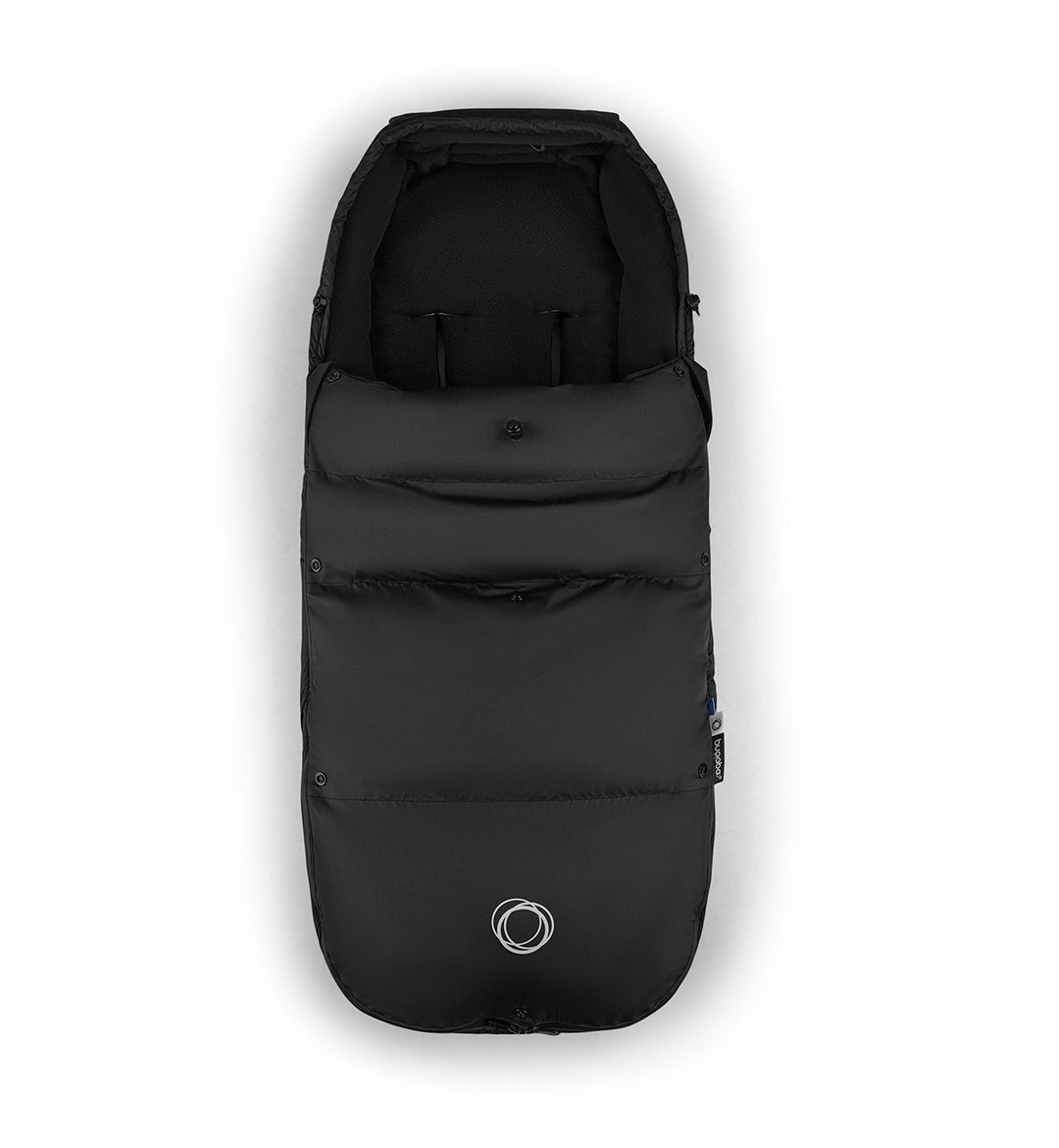 Black baby stroller footmuff  by Bugaboo