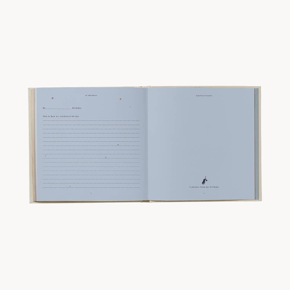 My Birthdays Memory Book