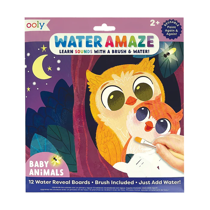 Water Amaze Reveal Board - Baby Animals by Ooly!