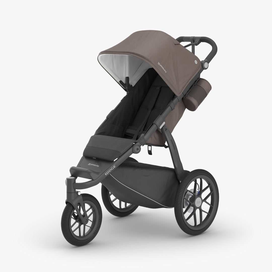 jogging stroller 75 lb weight limit UPPABABY Ridge Jake Stroller with Upper Adapters