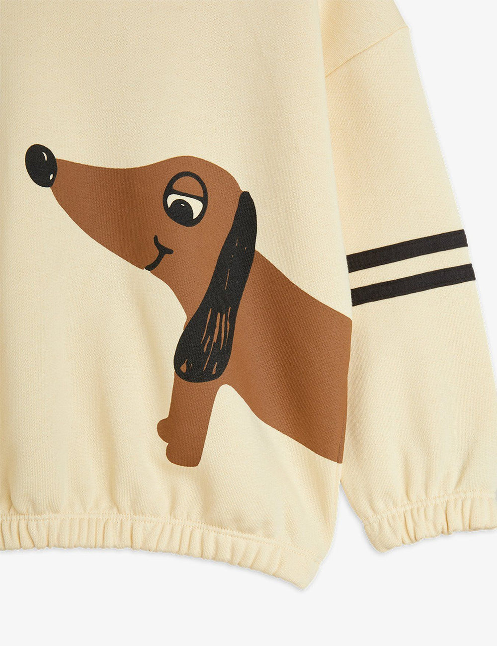 Dog Stripe Sweatshirt by Mini Rodini