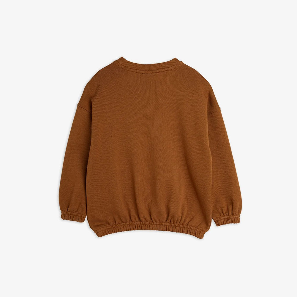 Snake Sweatshirt - Brown by Mini Rodini