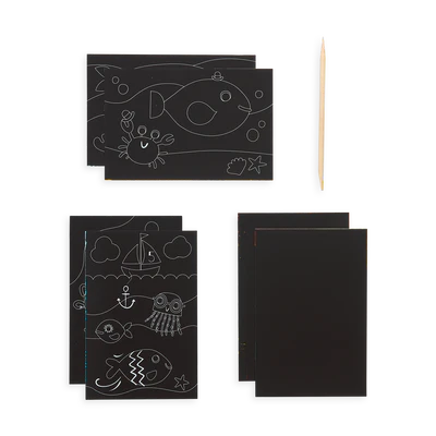 Mini Scratch & Scribble Art Kit by Ooly