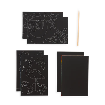 Mini Scratch & Scribble Art Kit by Ooly