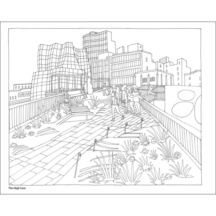 Color This Book: New York City