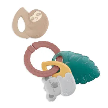 Tropical Itzy Keys Texture Ring with Teether + Rattle by Itzy Ritzy