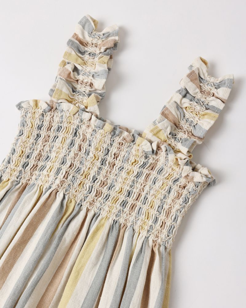 Julia Romper - Valencia Stripe by Rylee and Cru