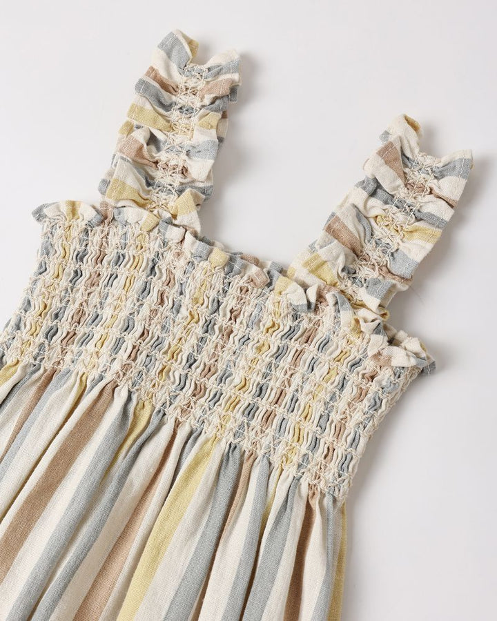 Julia Romper - Valencia Stripe by Rylee and Cru